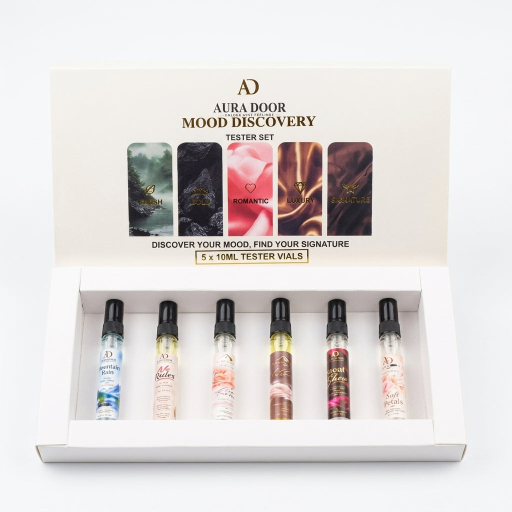 Aura Door Mood Discovery Tester Set – 5 x 10ml